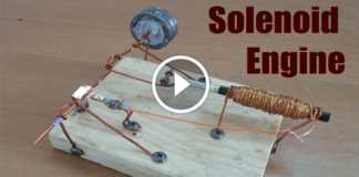 Basit Solenoid Motor Yapımı