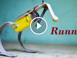 Basit Zıplayan Koşu Robotu Yapımı