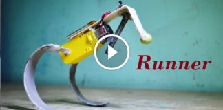 Basit Zıplayan Koşu Robotu Yapımı