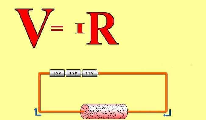 ohm kanunu formülü