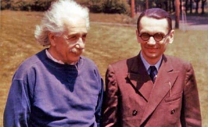 gödel ve albert einstein