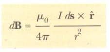 biot-savart yasası formulü