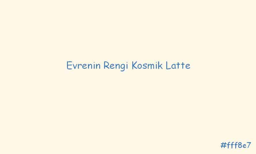 Kozmik Latte Kozmik Latte