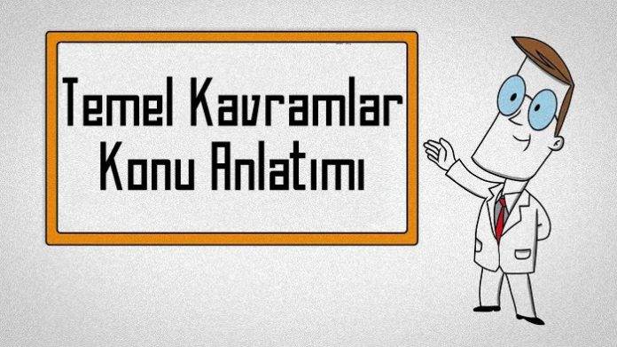 Temel Kavramlar Konu Anlatımı