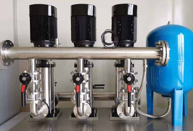 Pressure system. HIDRAFOR. Installing Water Booster Pump. Форсунка на станции оборотного водоснабжения. Станция поддержания низкого давления.