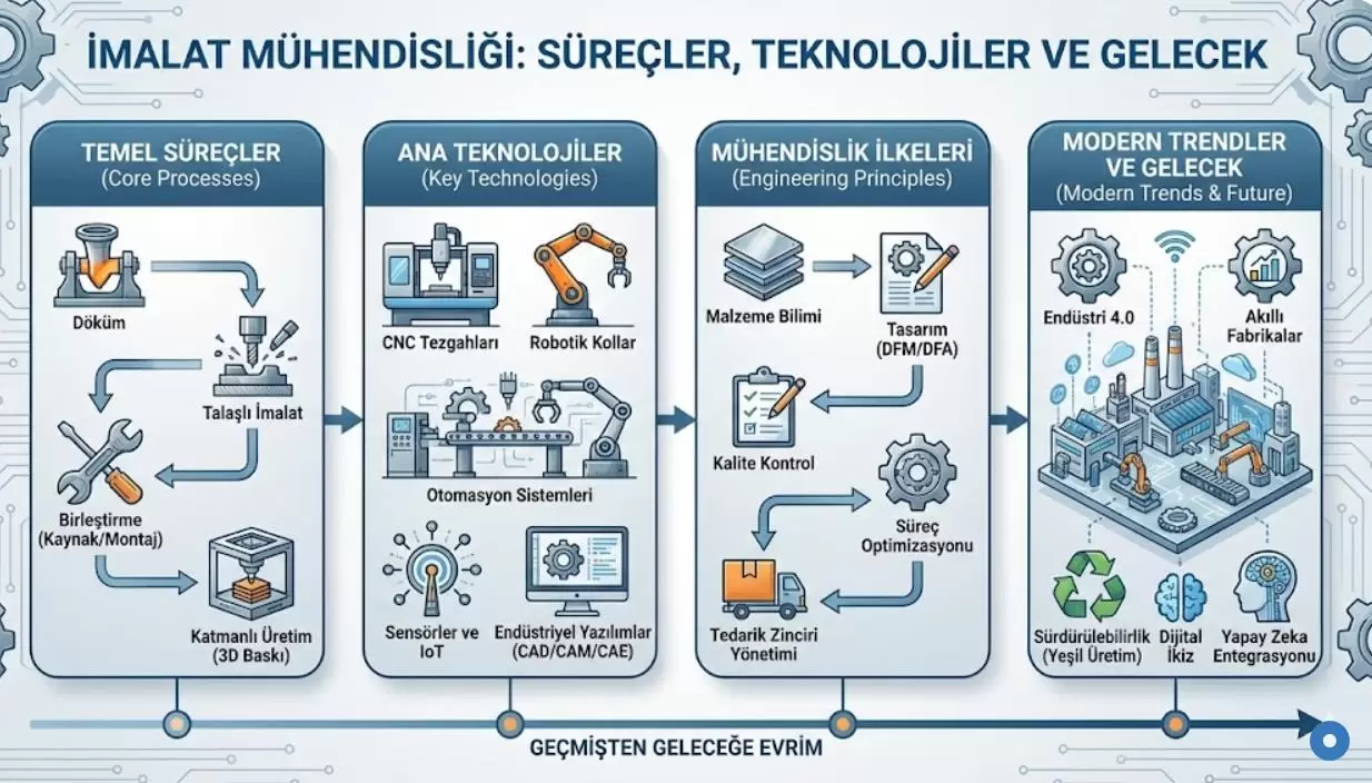 imalat Mühendisliği Maaşları